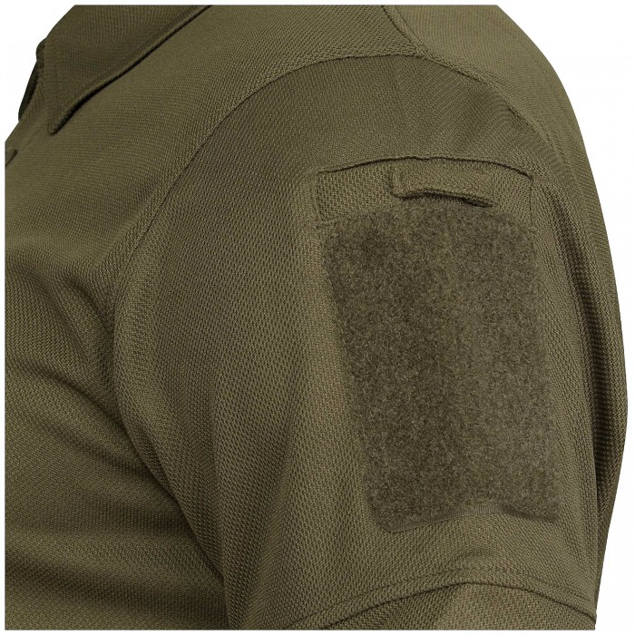 Футболка поло термоактивна MIL-TEC Tactical Polo Quickdry Олива Футболка поло термоактивна MIL-TEC Tactical Polo Quickdry Олива