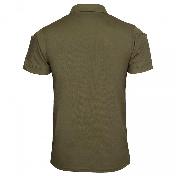 Футболка поло термоактивна MIL-TEC Tactical Polo Quickdry Олива Футболка поло термоактивна MIL-TEC Tactical Polo Quickdry Олива