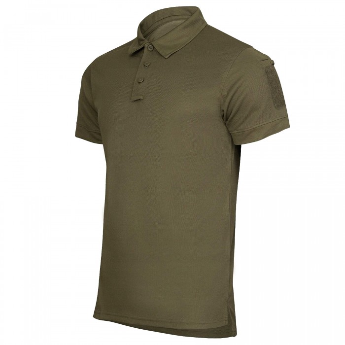 Футболка поло термоактивна MIL-TEC Tactical Polo Quickdry Олива Футболка поло термоактивна MIL-TEC Tactical Polo Quickdry Олива