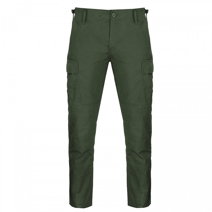 Штани польові Teesar BDU Rip-Stop Slim Fit Olive, 3XL Штани польові Teesar BDU Rip-Stop Slim Fit Olive, 3XL