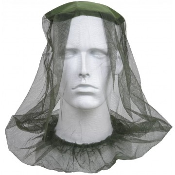 Антимоскитная сетка бескаркасная MFH Mosquito Head Net Olive