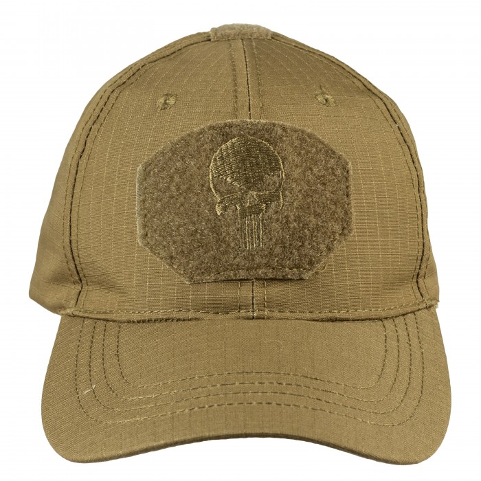 Бейсболка Rip-Stop Каратель Койот One Size, Coyote Бейсболка Rip-Stop Каратель Койот One Size, Coyote