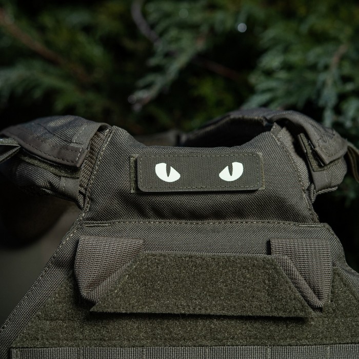 M-Tac нашивка Cat Eyes Laser Cut Ranger Green/GID M-Tac нашивка Cat Eyes Laser Cut Ranger Green/GID