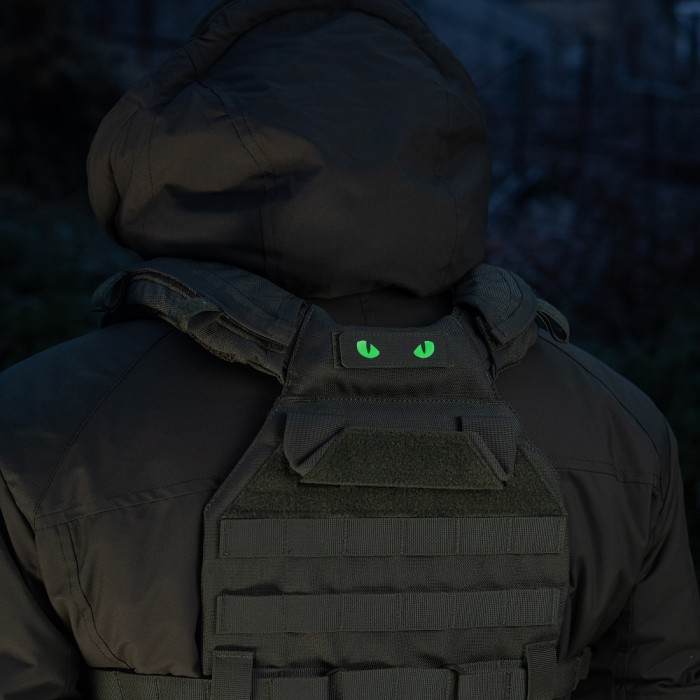 M-Tac нашивка Cat Eyes Laser Cut Ranger Green/GID M-Tac нашивка Cat Eyes Laser Cut Ranger Green/GID