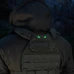 M-Tac нашивка Cat Eyes Laser Cut Ranger Green/GID