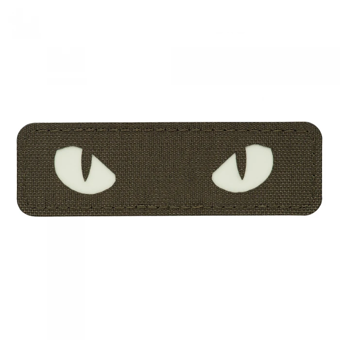 M-Tac нашивка Cat Eyes Laser Cut Ranger Green/GID M-Tac нашивка Cat Eyes Laser Cut Ranger Green/GID