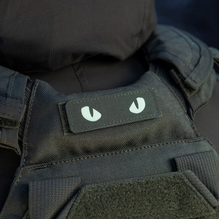 M-Tac нашивка Cat Eyes Laser Cut Ranger Green/GID M-Tac нашивка Cat Eyes Laser Cut Ranger Green/GID