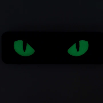 M-Tac нашивка Cat Eyes Laser Cut Ranger Green/GID