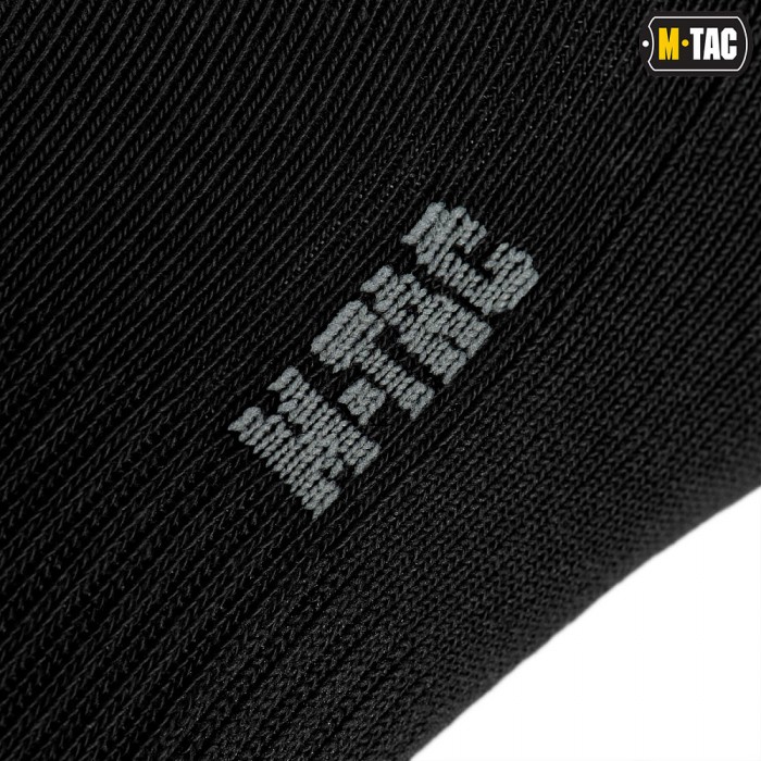 M-Tac шкарпетки Tactical Socks Cotton 68%, Black M-Tac шкарпетки Tactical Socks Cotton 68%, Black