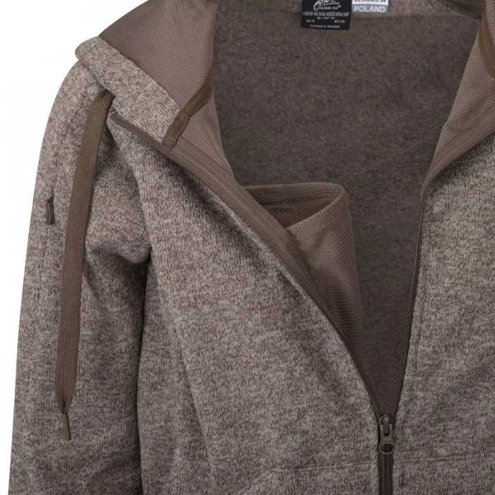 Кофта Helikon Covert Tactical Hoodie, Brown Кофта Helikon Covert Tactical Hoodie, Brown
