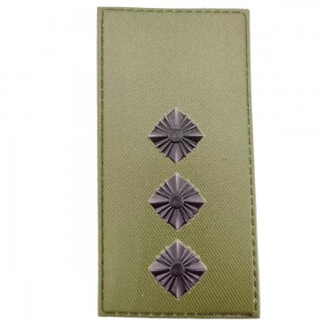 Об'ємний погон ЗСУ старший лейтенант, Olive