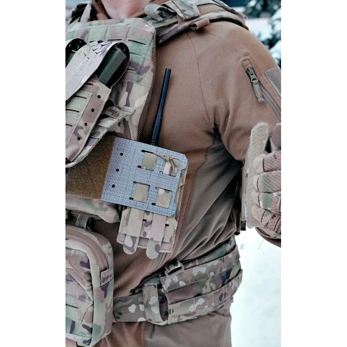 Подсумок под рацию с жесткой панелью Vik-Tailor, MultiCam Подсумок под рацию с жесткой панелью Vik-Tailor, MultiCam