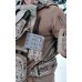Підсумок під рацію з жорсткою панеллю Vik-Tailor, MultiCam