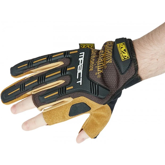 Рукавички Mechanix M-Pact Framer Leather, Brown Рукавички Mechanix M-Pact Framer Leather, Brown