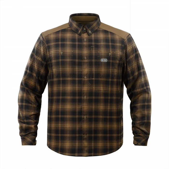 Сорочка M-Tac Redneck Cotton Shirt, Coyote/Black Сорочка M-Tac Redneck Cotton Shirt, Coyote/Black