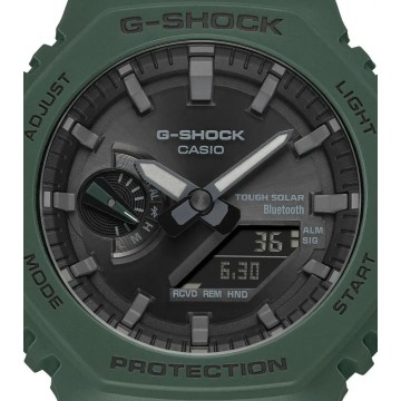 Часы Casio GA-B2100-3AER G-Shock., Зелёный