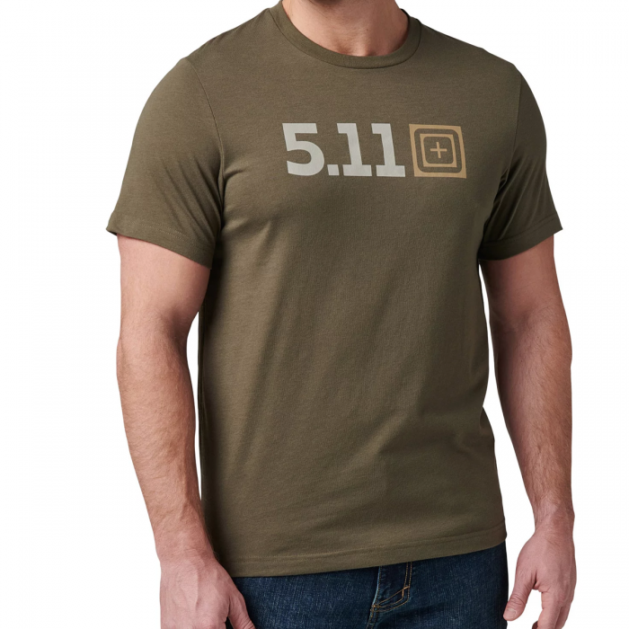 Футболка "5.11 THE FORGE UKRAINIAN FLAG TEE", Ranger Green Футболка "5.11 THE FORGE UKRAINIAN FLAG TEE", Ranger Green