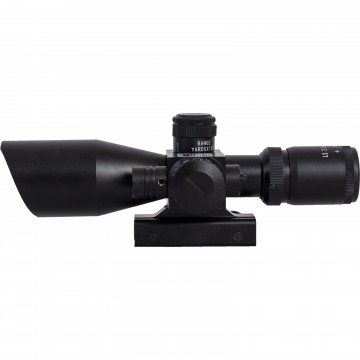 Оптический прицел Gunhobby 2.5-10x40 с ЛЦУ (реплика) и подсветкой, Black
