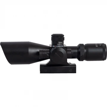 Оптичний приціл Gunhobby 2.5-10x40 з ЛЦУ (репліка) та підсвічуванням, Black