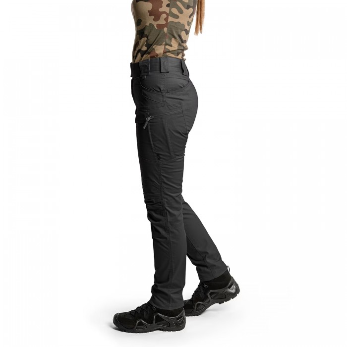 Жіночі штани тактичні демісезонні Helikon Women's UTP Resized PolyCotton Rip-Stop, Black Жіночі штани тактичні демісезонні Helikon Women's UTP Resized PolyCotton Rip-Stop, Black