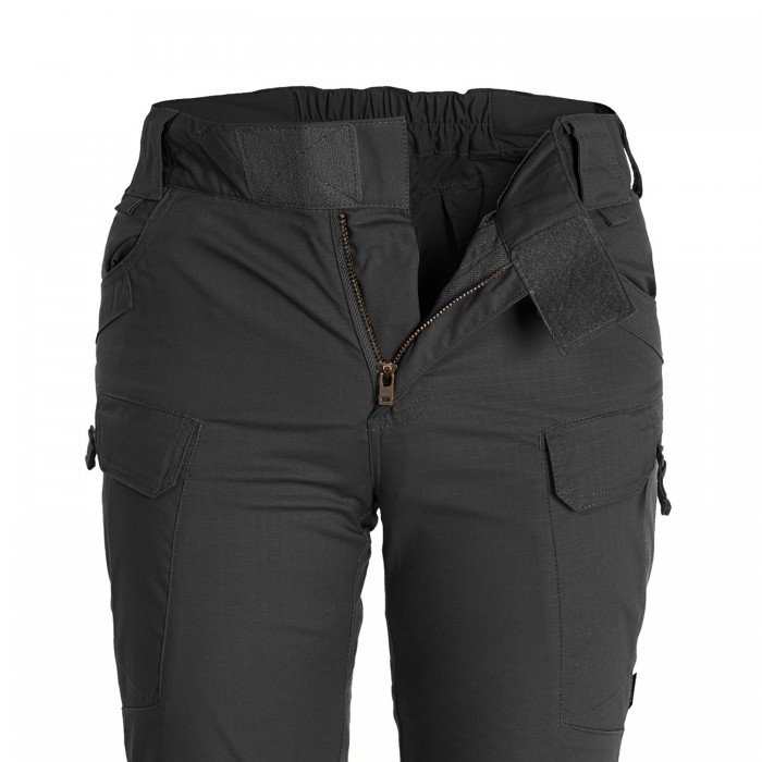 Жіночі штани тактичні демісезонні Helikon Women's UTP Resized PolyCotton Rip-Stop, Black Жіночі штани тактичні демісезонні Helikon Women's UTP Resized PolyCotton Rip-Stop, Black
