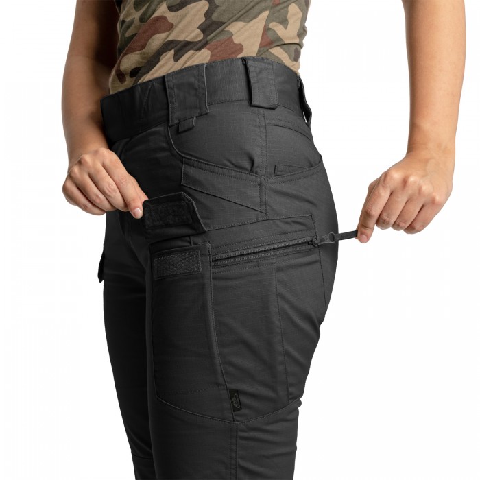 Жіночі штани тактичні демісезонні Helikon Women's UTP Resized PolyCotton Rip-Stop, Black Жіночі штани тактичні демісезонні Helikon Women's UTP Resized PolyCotton Rip-Stop, Black
