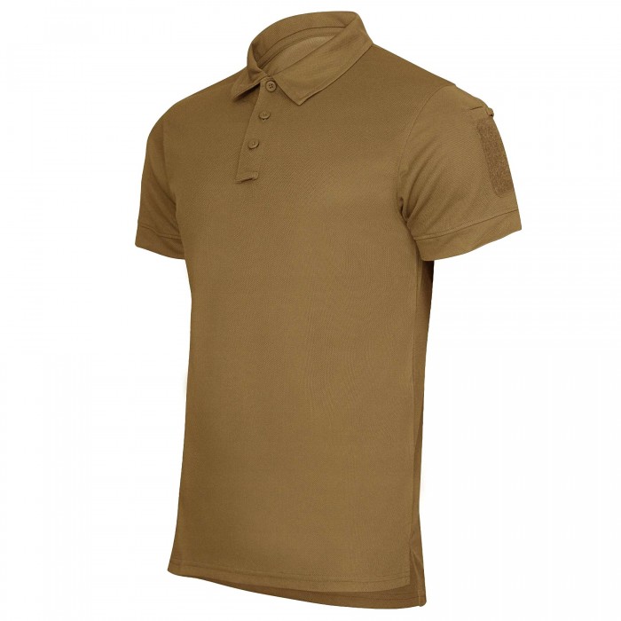 Футболка поло Mil-Tec Tactical Quickdry - Coyote Футболка поло Mil-Tec Tactical Quickdry - Coyote