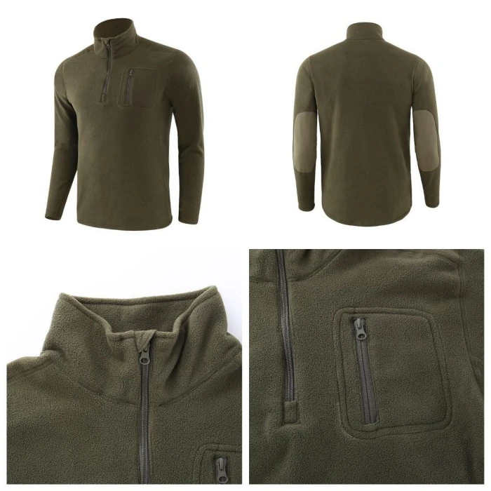 Флісова кофта ESDY Fleece Olive, Olive, XXL Флісова кофта ESDY Fleece Olive, Olive, XXL