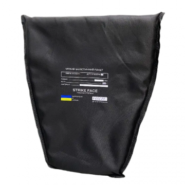 Баллистический пакет мягкий Украина Фартук Класс 1 А, Black