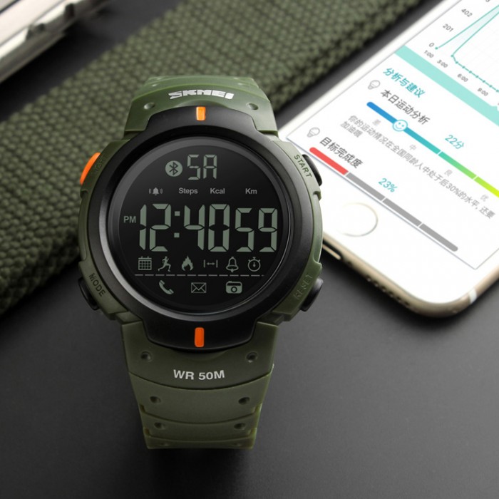 Смарт-часы Skmei 1301 Olive Смарт-часы Skmei 1301 Olive