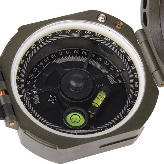 Компас артилерійський MIL-TEC M2 Artillery Compass Olive Компас артилерійський MIL-TEC M2 Artillery Compass Olive