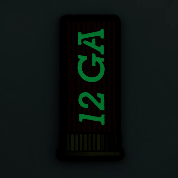 M-Tac нашивка 12GA Ammo Black/GID M-Tac нашивка 12GA Ammo Black/GID