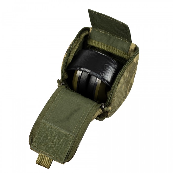 Підсумок для тактичних навушників MOLLE ММ-14 піксель ЗСУ Підсумок для тактичних навушників MOLLE ММ-14 піксель ЗСУ