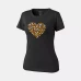 Жіноча футболка Helikon Chameleon Heart - Black, Black, XS\R