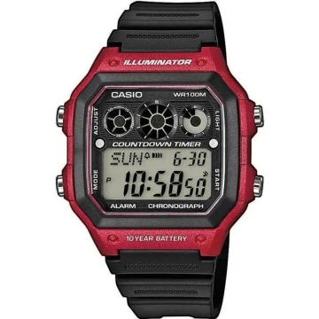 Годинник Casio AE-1300WH-4AVEF, Red