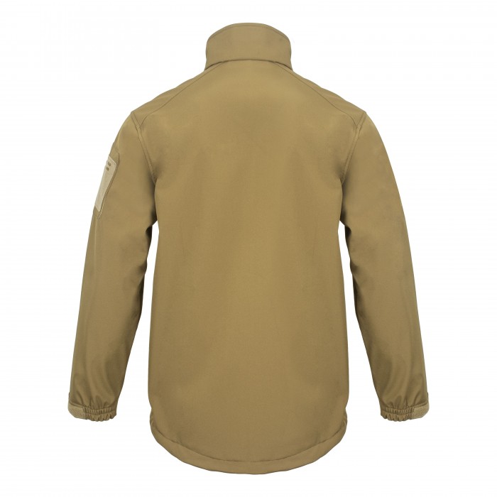 Куртка с липучками для шевронов Vik-Tailor SoftShell Coyote Куртка с липучками для шевронов Vik-Tailor SoftShell Coyote