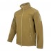 Куртка с липучками для шевронов Vik-Tailor SoftShell Coyote