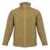 Куртка с липучками для шевронов Vik-Tailor SoftShell Coyote