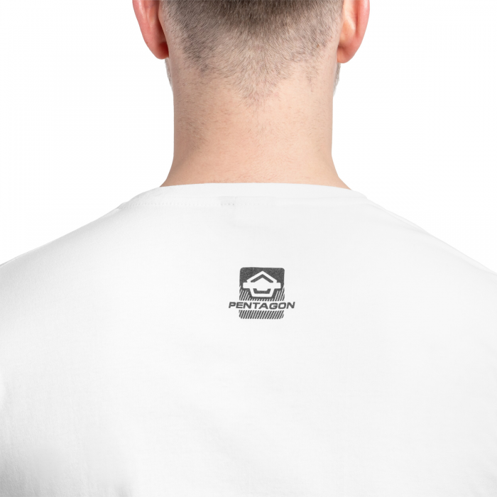 Футболка T-Shirt Pentagon Ageron "Tactical Legacy" - White Футболка T-Shirt Pentagon Ageron "Tactical Legacy" - White