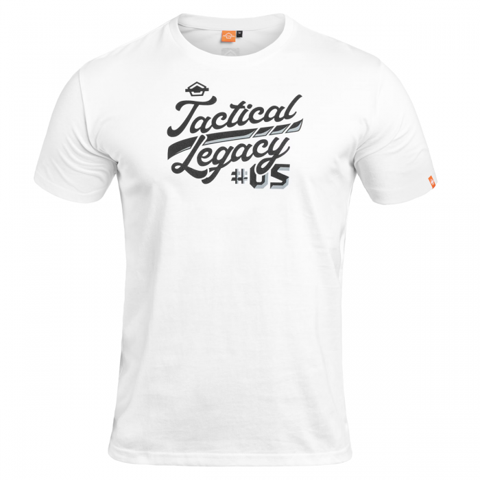 Футболка T-Shirt Pentagon Ageron "Tactical Legacy" - White Футболка T-Shirt Pentagon Ageron "Tactical Legacy" - White