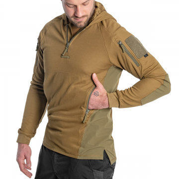 Кофта Helikon Range Hoodie TopCool - Coyote/Adaptive Green, Coyote / Adaptive Green