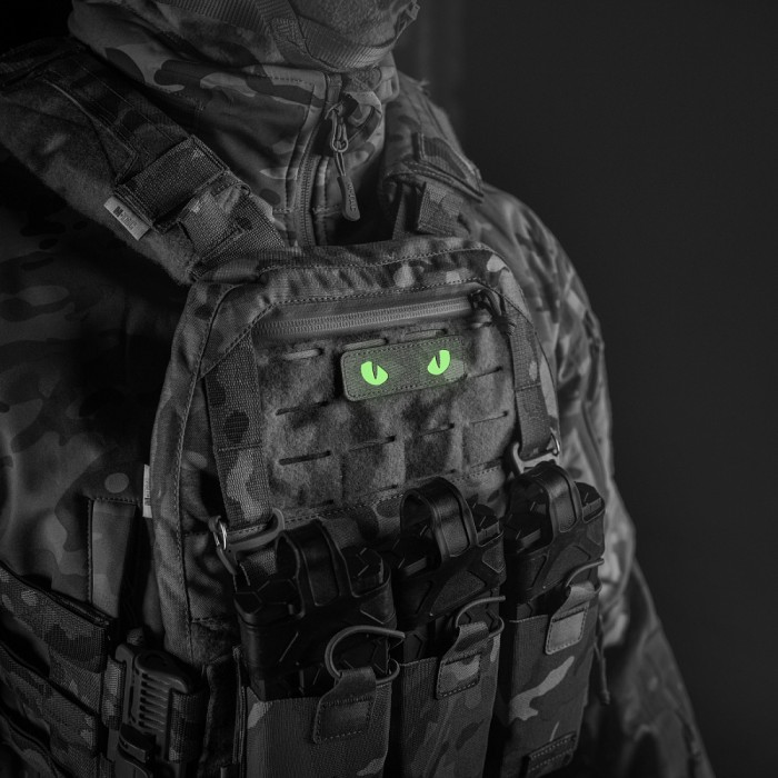 M-Tac нашивка Cat Eyes Laser Cut Multicam/GID M-Tac нашивка Cat Eyes Laser Cut Multicam/GID