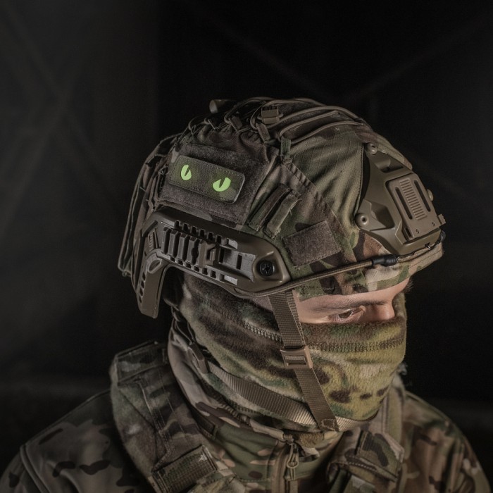 M-Tac нашивка Cat Eyes Laser Cut Multicam/GID M-Tac нашивка Cat Eyes Laser Cut Multicam/GID