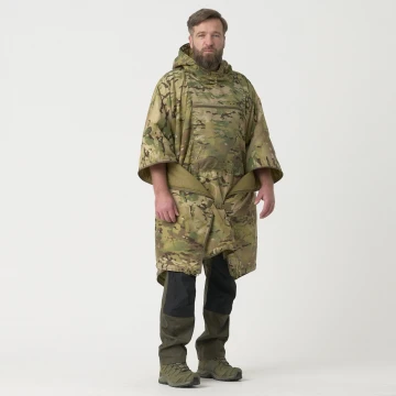Пончо Helikon Swagman Roll Climashield Apex с функцией спального мешка - MultiCam, Multicam