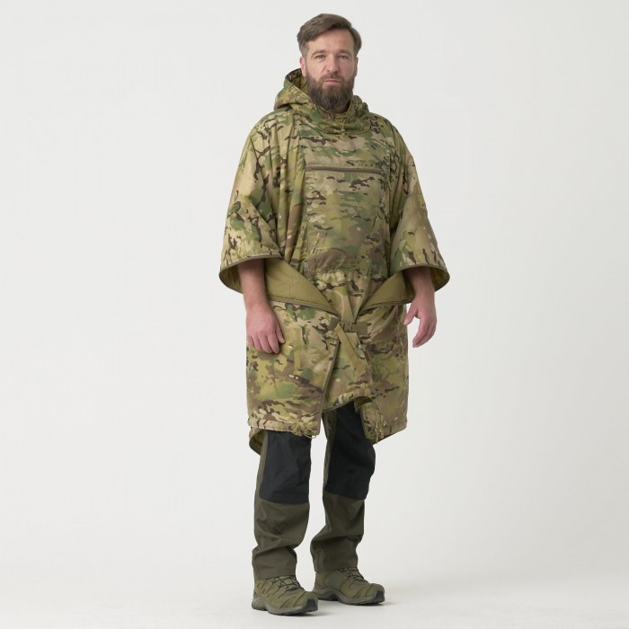 Пончо Helikon Swagman Roll Climashield Apex з функцією спального мішка - MultiCam, Multicam Пончо Helikon Swagman Roll Climashield Apex з функцією спального мішка - MultiCam, Multicam