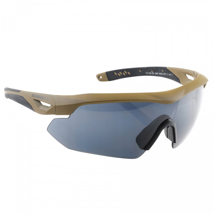 Окуляри балістичні сонцезахисні NIGHTHAWK TACTICAL GOGGLES SWISS EYE® Койот Окуляри балістичні сонцезахисні NIGHTHAWK TACTICAL GOGGLES SWISS EYE® Койот