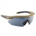 Окуляри балістичні сонцезахисні NIGHTHAWK TACTICAL GOGGLES SWISS EYE® Койот
