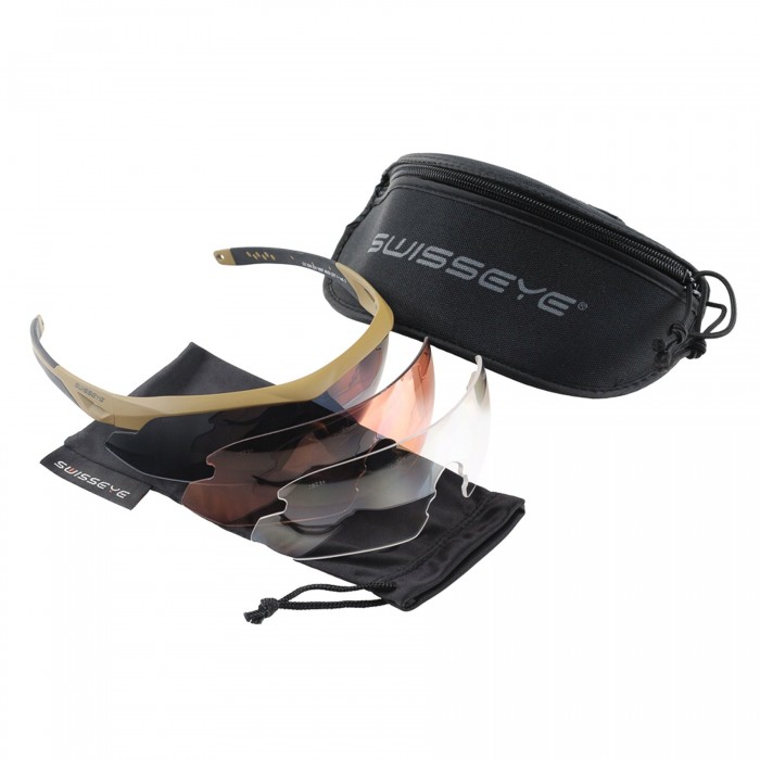Окуляри балістичні сонцезахисні NIGHTHAWK TACTICAL GOGGLES SWISS EYE® Койот Окуляри балістичні сонцезахисні NIGHTHAWK TACTICAL GOGGLES SWISS EYE® Койот