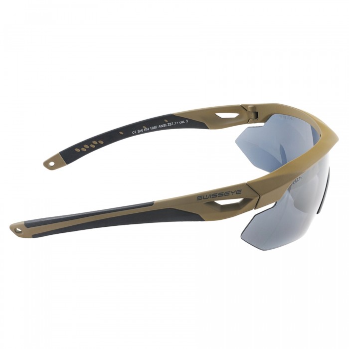Окуляри балістичні сонцезахисні NIGHTHAWK TACTICAL GOGGLES SWISS EYE® Койот Окуляри балістичні сонцезахисні NIGHTHAWK TACTICAL GOGGLES SWISS EYE® Койот