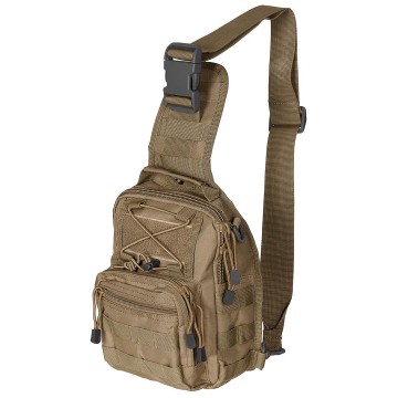 Сумка однолямочная MOLLE 7л Койот, Темный койот